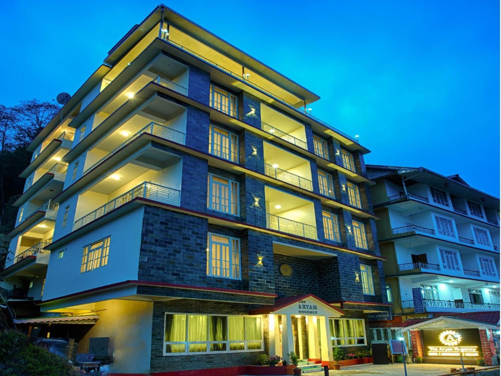 The Aryan Regency Hotell Pelling Exteriör bild